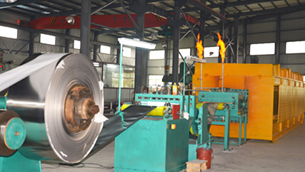 全套先進不銹鋼帶材設備 造就鑫發17年不敗地位